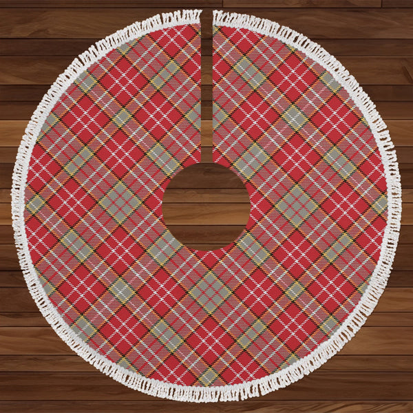 Ogilvie Weathered Tartan Christmas Tree Skirt