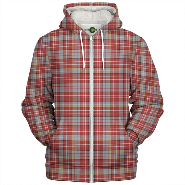 Ogilvie 2 Weathered Tartan Sherpa Hoodie