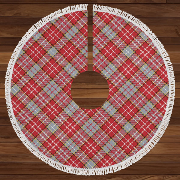 Ogilvie 2 Weathered Tartan Christmas Tree Skirt