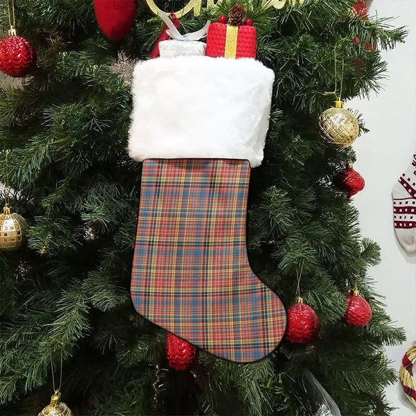 Ogilvie 3 Ancient Tartan Christmas Stocking