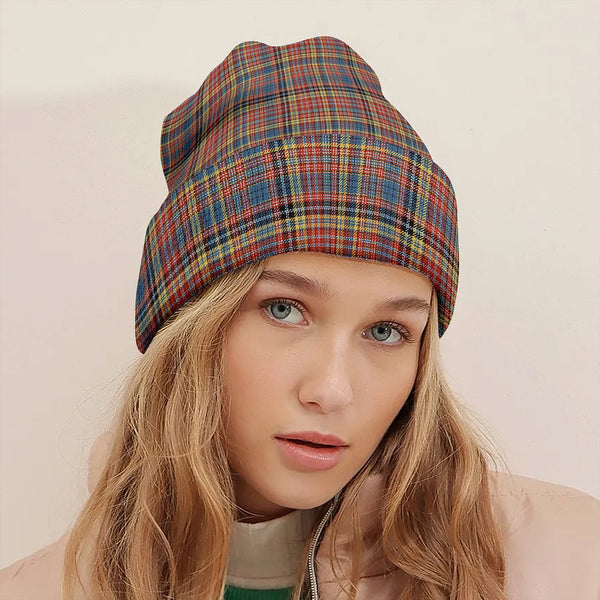 Ogilvie 3 Ancient Tartan Knitted Beanie