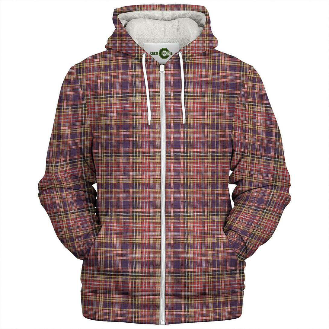 Ogilvie 3 Weathered Tartan Sherpa Hoodie