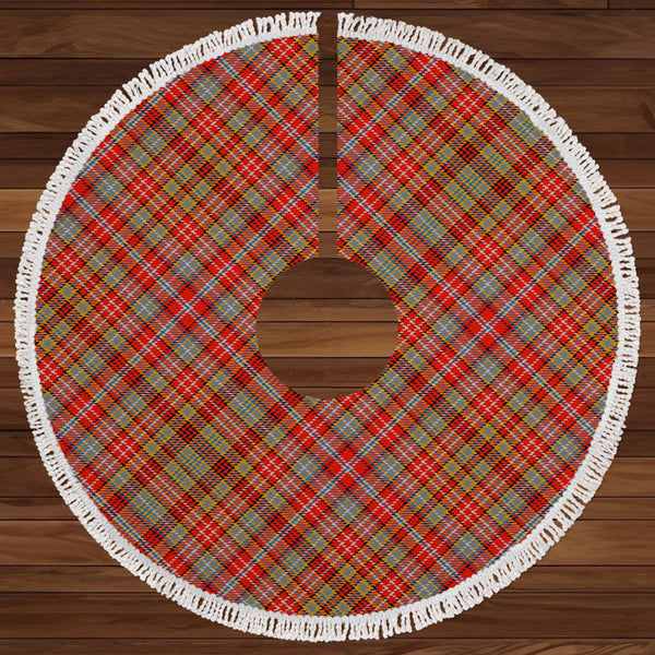 Ogilvie of Airlie Ancient Clan Badge Tartan Christmas Tree Skirt