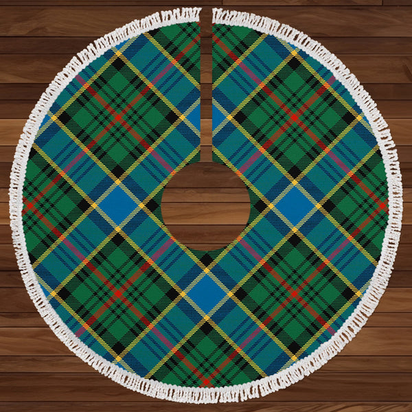 Ogilvie of Inverarity (Wilson) Ancient Clan Badge Tartan Christmas Tree Skirt