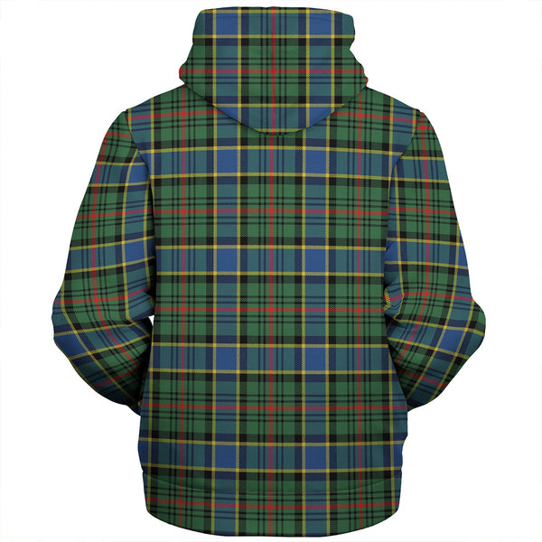 Ogilvie of Inverarity (Wilson) Modern Clan Badge Tartan Sherpa Hoodie