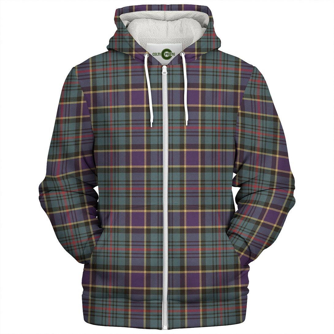 Ogilvie of Inverarity (Wilson) Weathered Tartan Sherpa Hoodie