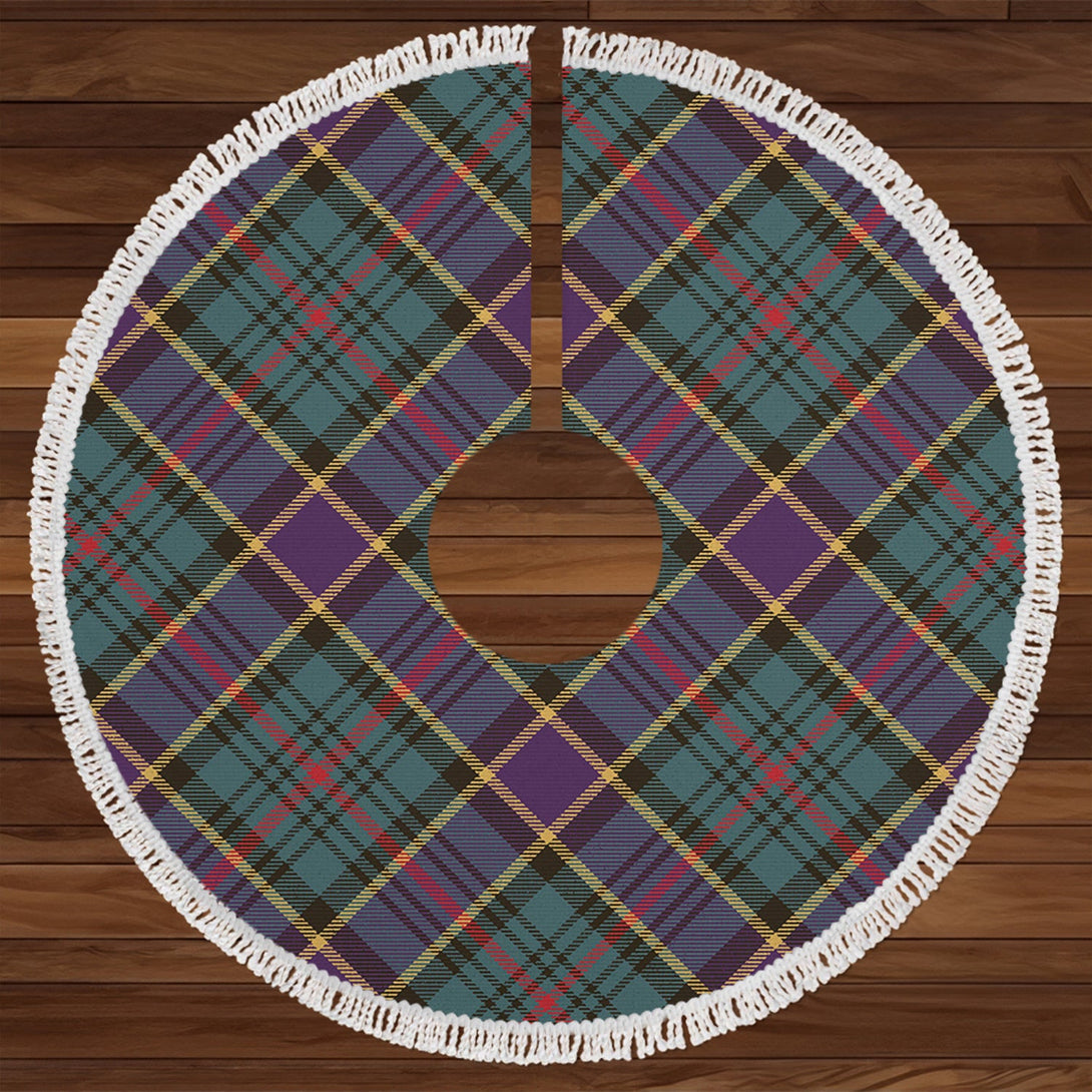 Ogilvie of Inverarity (Wilson) Weathered Tartan Christmas Tree Skirt