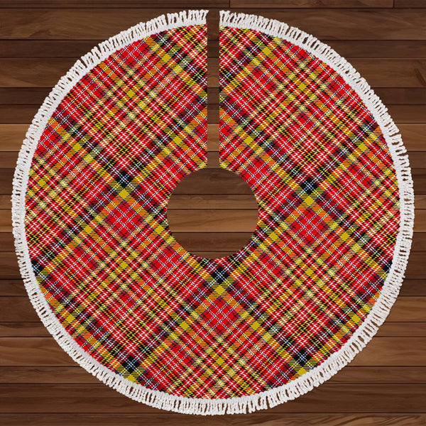 Ogilvie of Strathallan Modern Tartan Christmas Tree Skirt