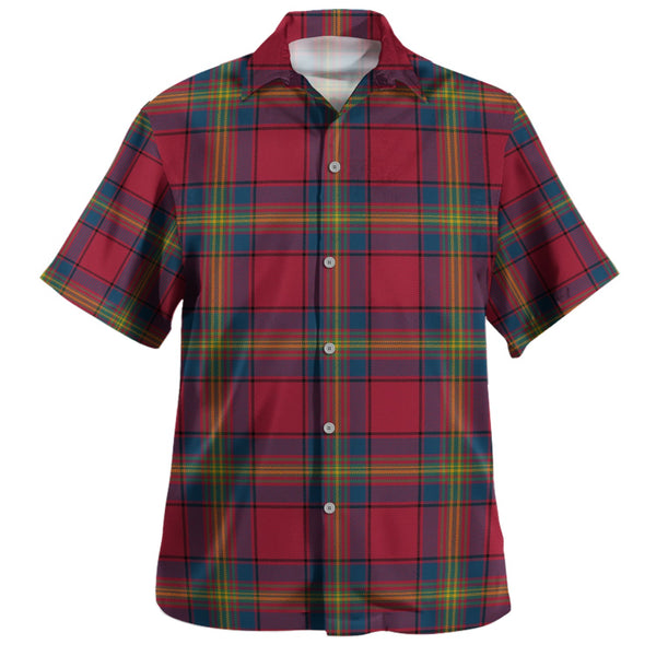 Oliver Modern Clan Badge Tartan Hawaiian Shirt