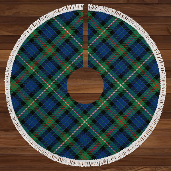 Paget (Padget) Modern Tartan Christmas Tree Skirt