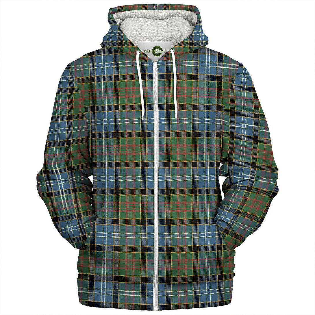 Paisley Drennan (Drennan Drennan) Ancient Tartan Sherpa Hoodie