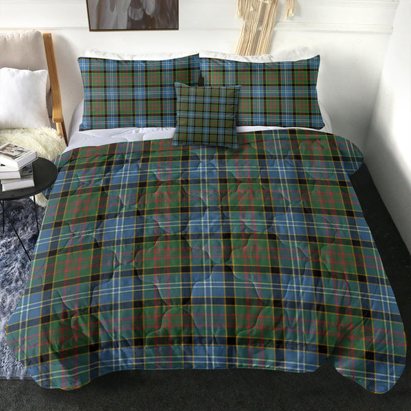 Paisley Drennan (Drennan Drennan) Ancient Clan Badge Tartan Comforter