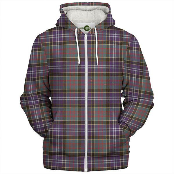 Paisley Drennan (Drennan Drennan) Weathered Tartan Sherpa Hoodie