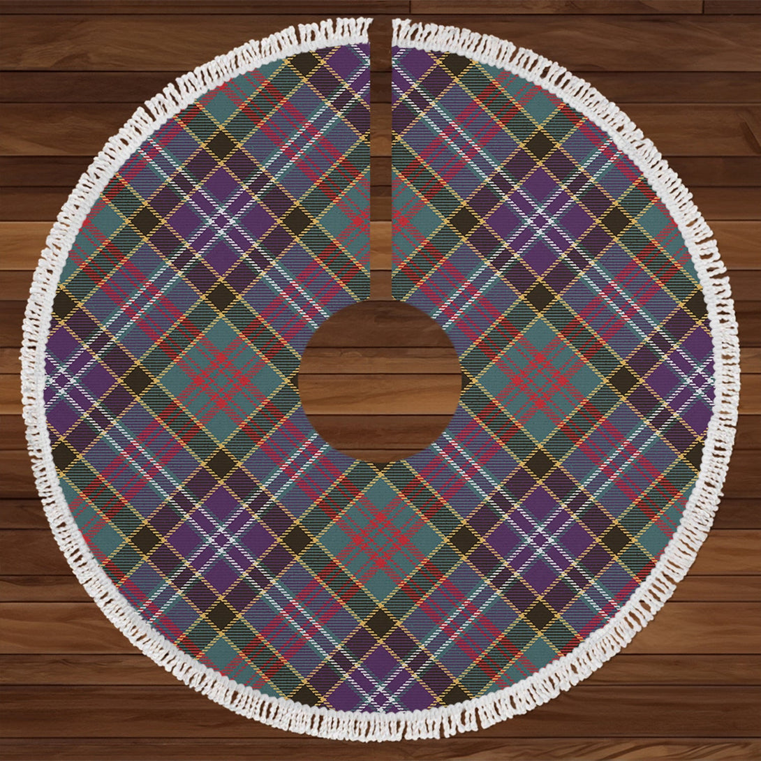 Paisley Drennan (Drennan Drennan) Weathered Tartan Christmas Tree Skirt