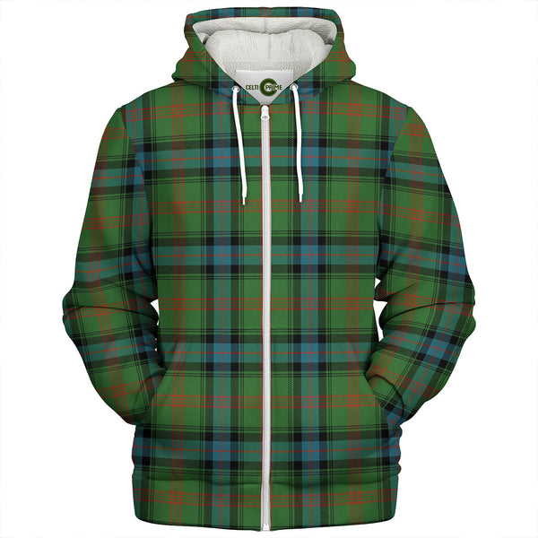 Park Ancient Clan Badge Tartan Sherpa Hoodie