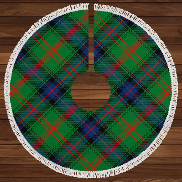 Park Modern Clan Badge Tartan Christmas Tree Skirt