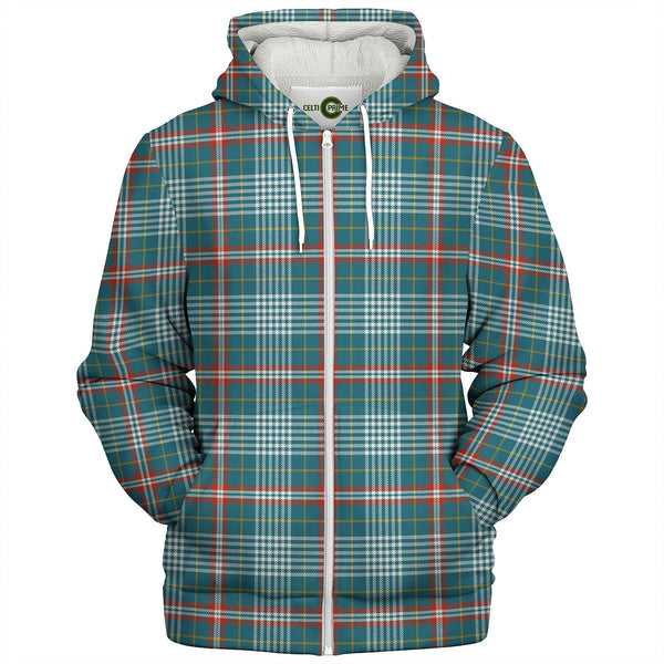 Parker Dress USA Ancient Tartan Sherpa Hoodie