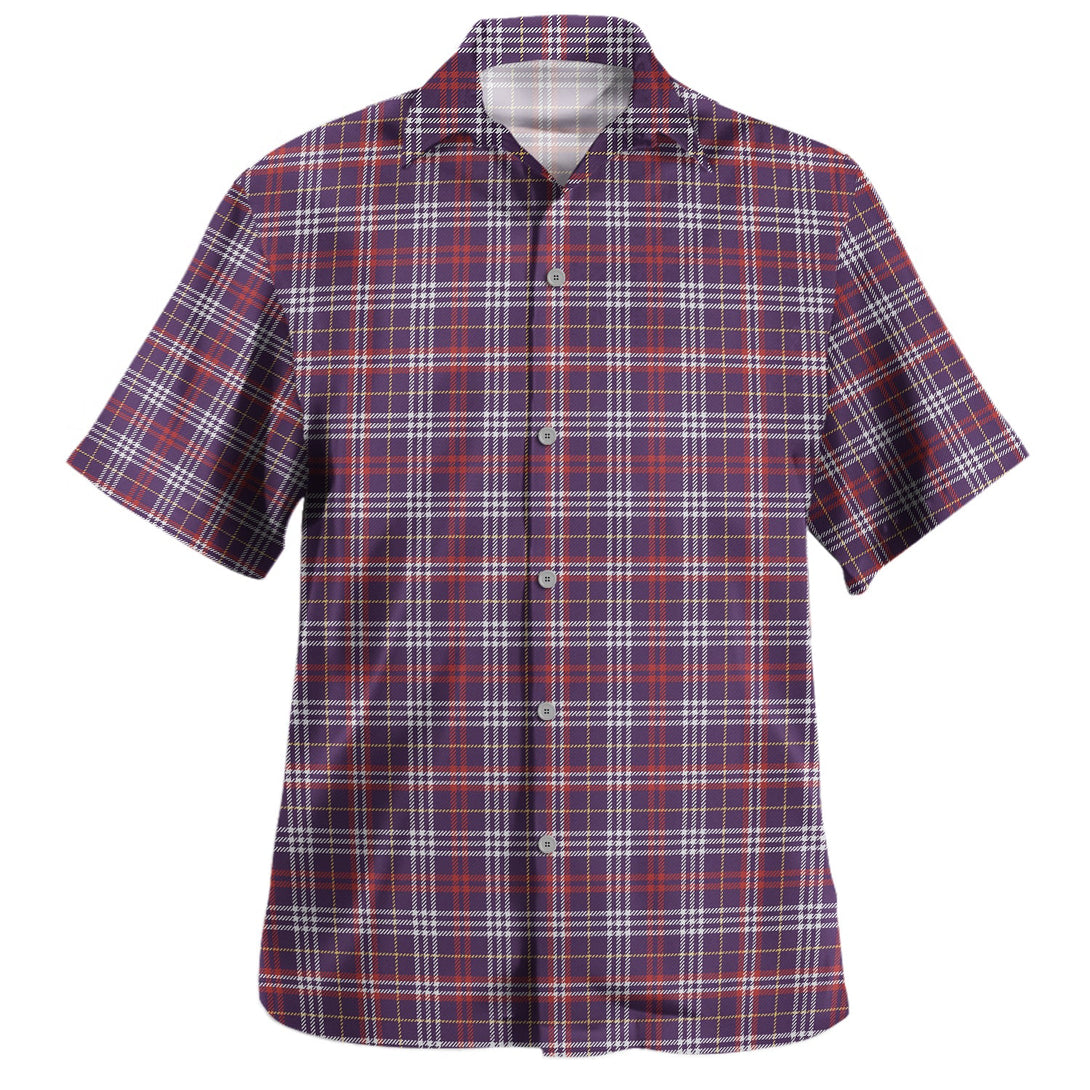 Parker USA Weathered Tartan Hawaiian Shirt