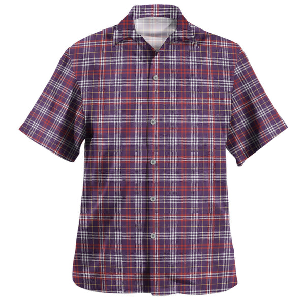 Parker USA Weathered Tartan Hawaiian Shirt