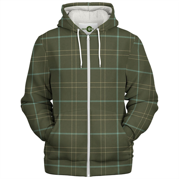 Pasteur Ancient Tartan Sherpa Hoodie