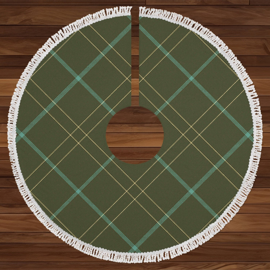 Pasteur Ancient Tartan Christmas Tree Skirt