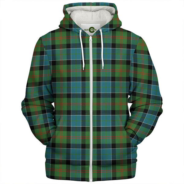 Paterson Ancient Clan Badge Tartan Sherpa Hoodie