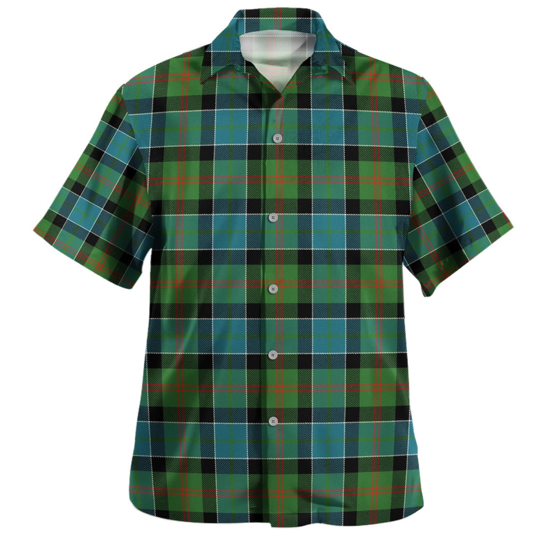 Paterson Ancient Clan Badge Tartan Hawaiian Shirt