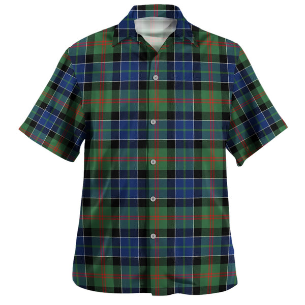 Paterson Modern Clan Badge Tartan Hawaiian Shirt