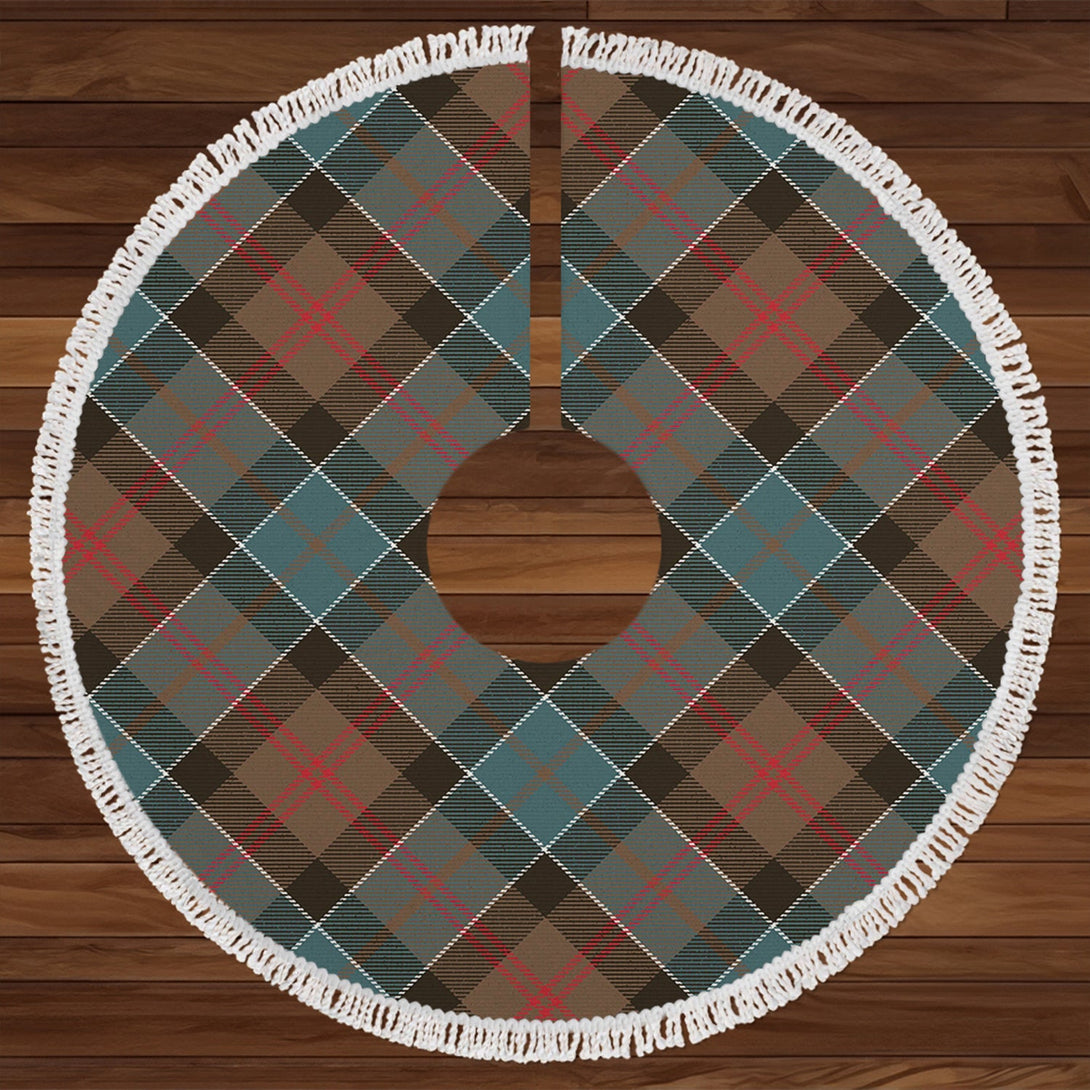 Paterson Weathered Tartan Christmas Tree Skirt