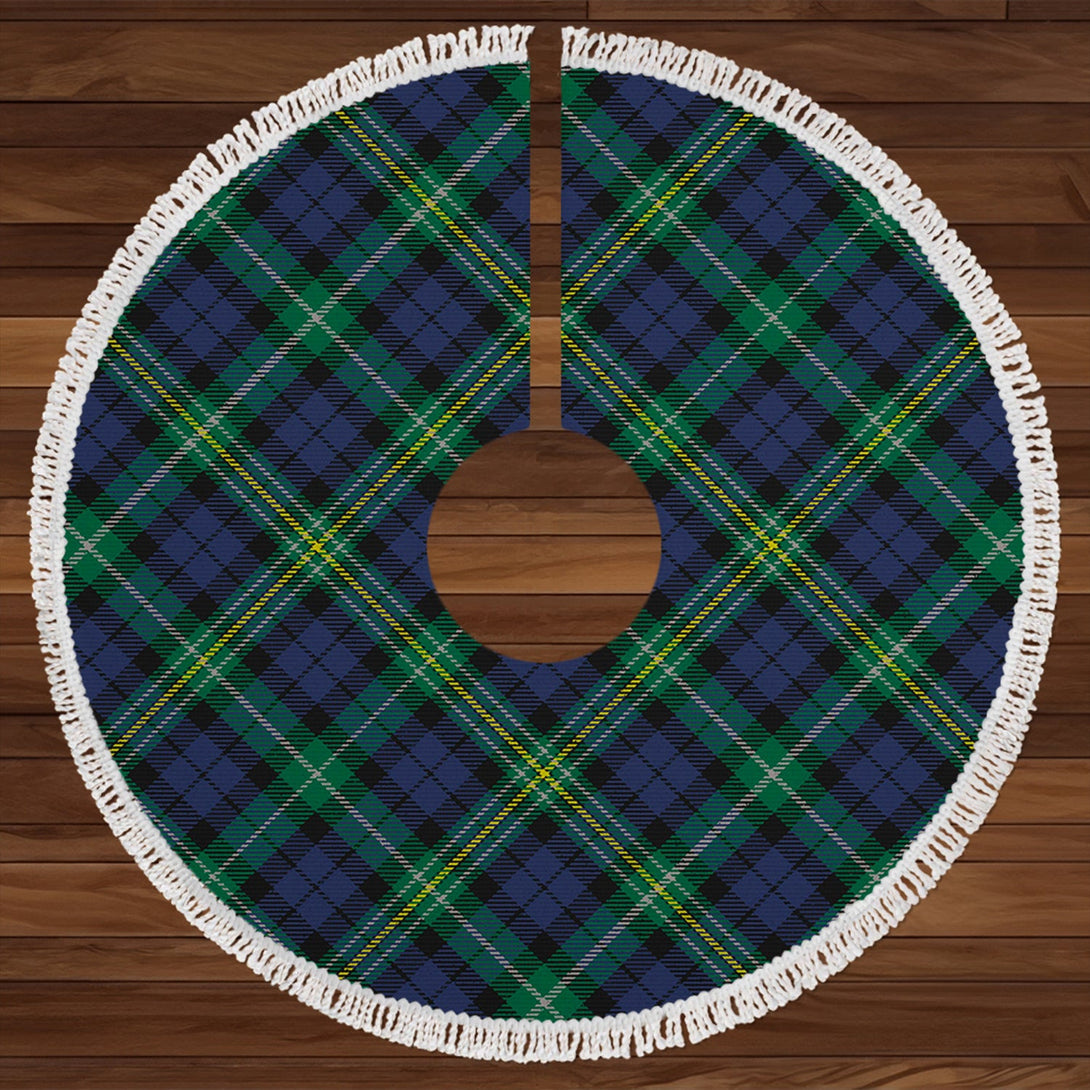 Paterson 2 Modern Tartan Christmas Tree Skirt