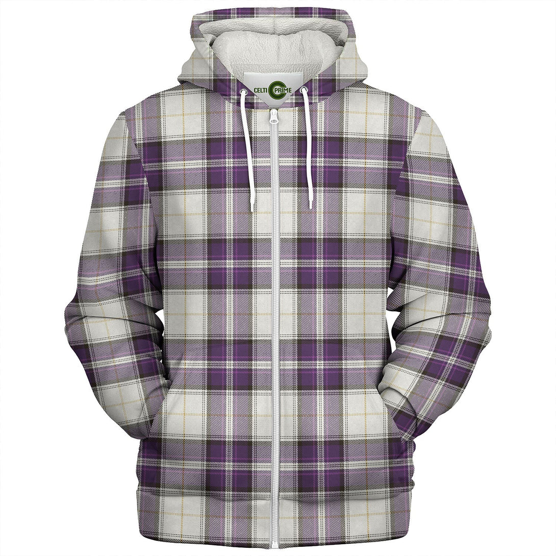 Payne Dress Weathered Tartan Sherpa Hoodie