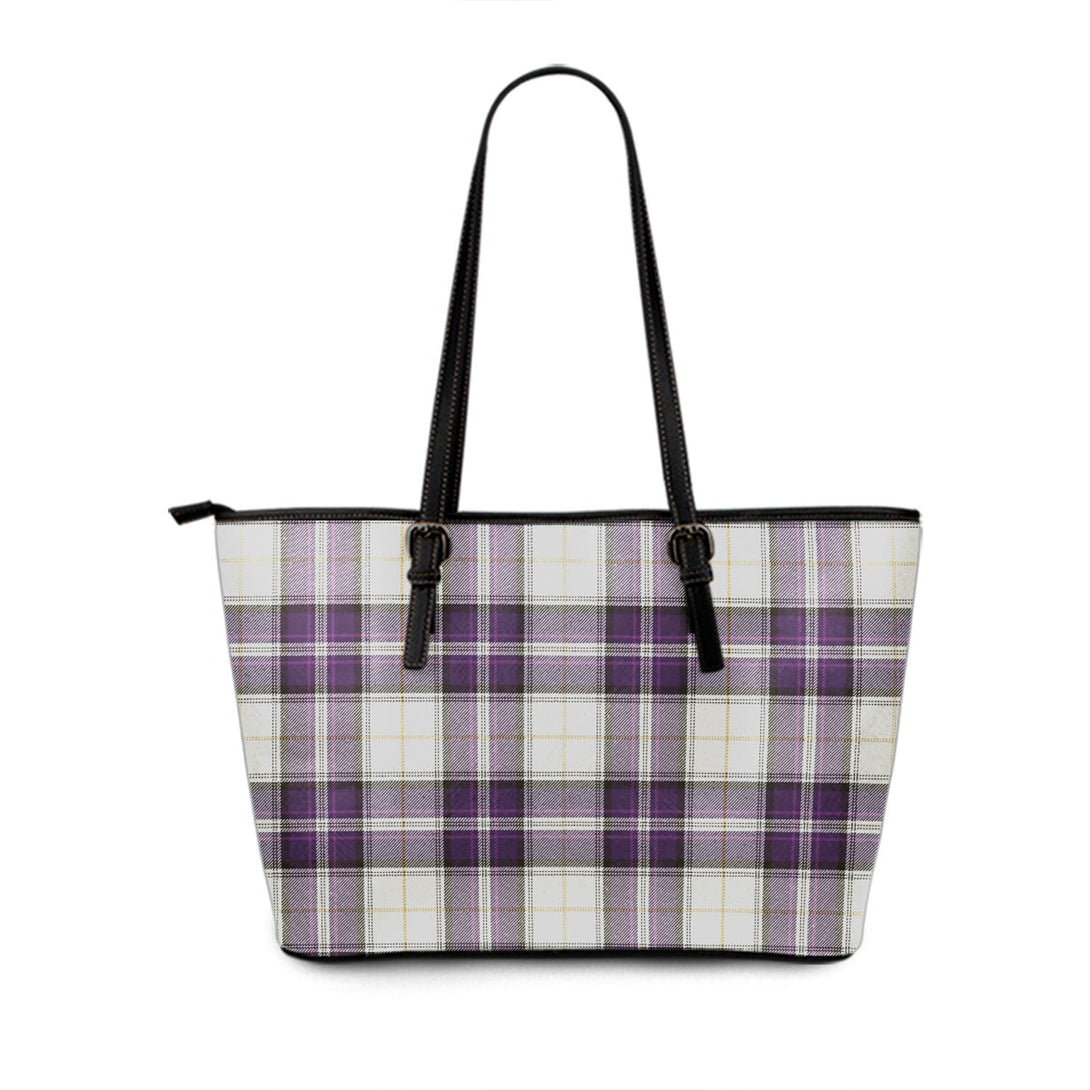 Payne Dress Weathered Tartan Leather Tote Bag