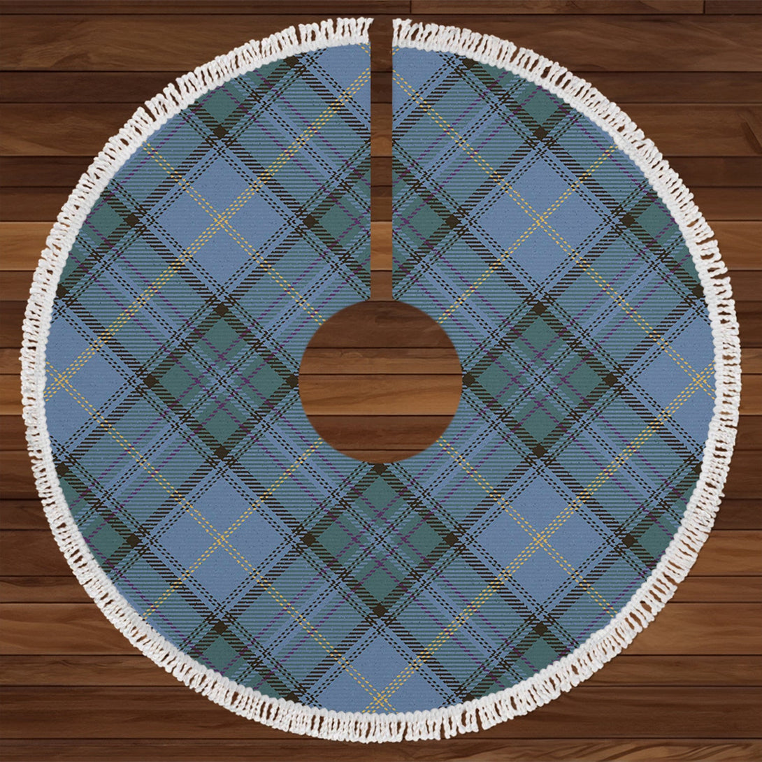 Payne Weathered Tartan Christmas Tree Skirt