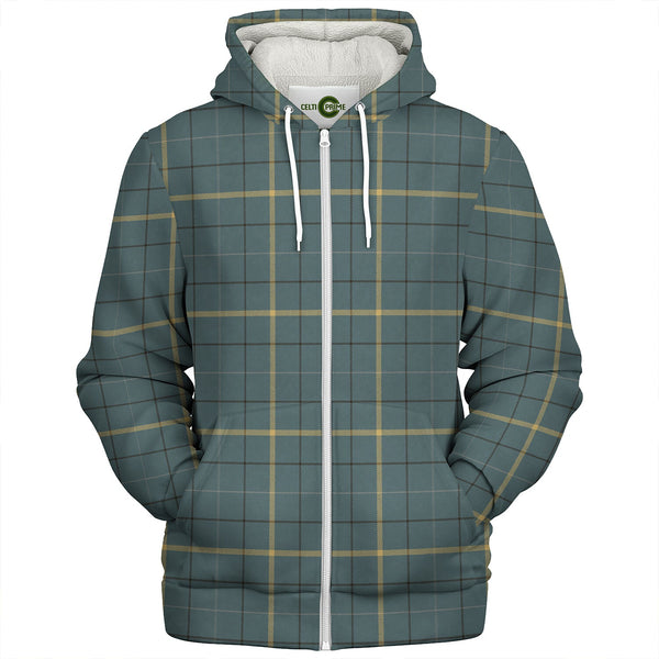 Pearson Weathered Clan Badge Tartan Sherpa Hoodie