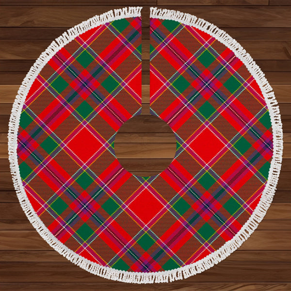 Perthshire Modern Tartan Christmas Tree Skirt