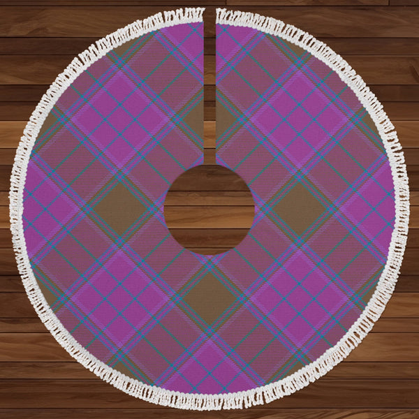 Phillips Ancient Clan Badge Tartan Christmas Tree Skirt