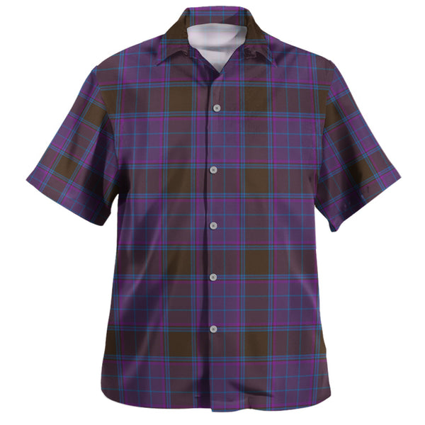 Phillips Modern Clan Badge Tartan Hawaiian Shirt