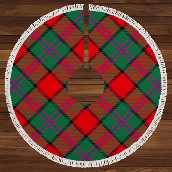 Plummer Modern Tartan Christmas Tree Skirt