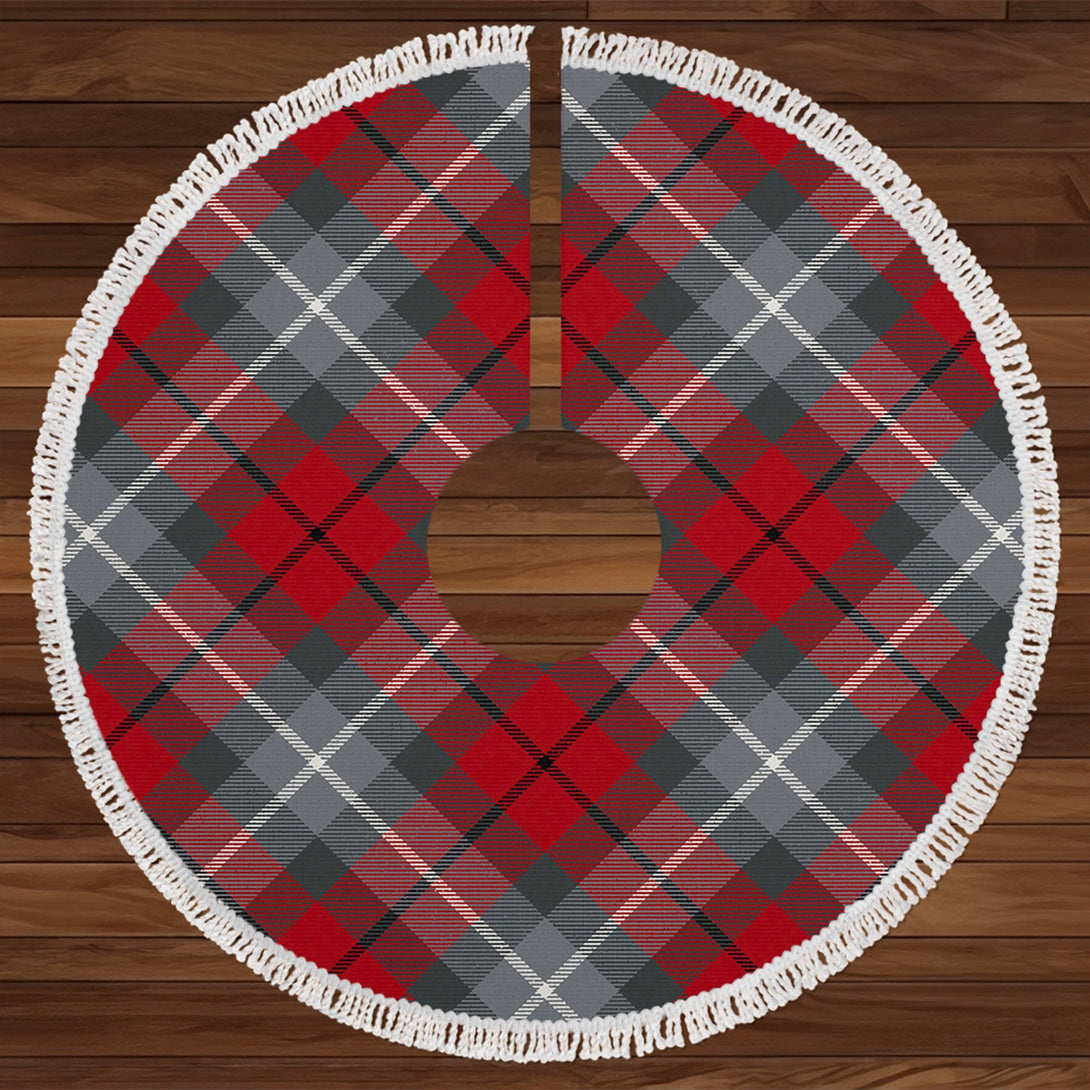 Pople Modern Tartan Christmas Tree Skirt