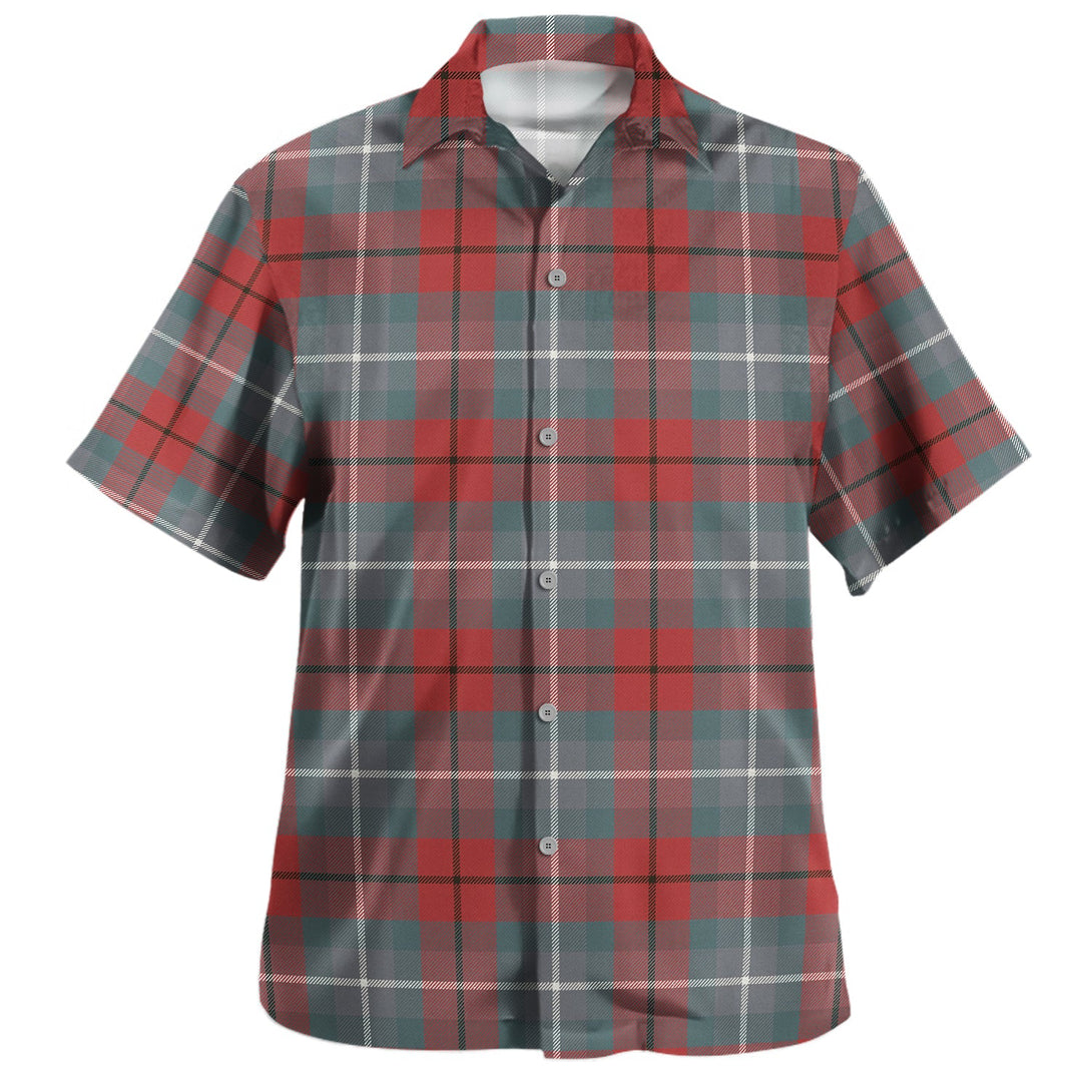 Pople Weathered Tartan Hawaiian Shirt