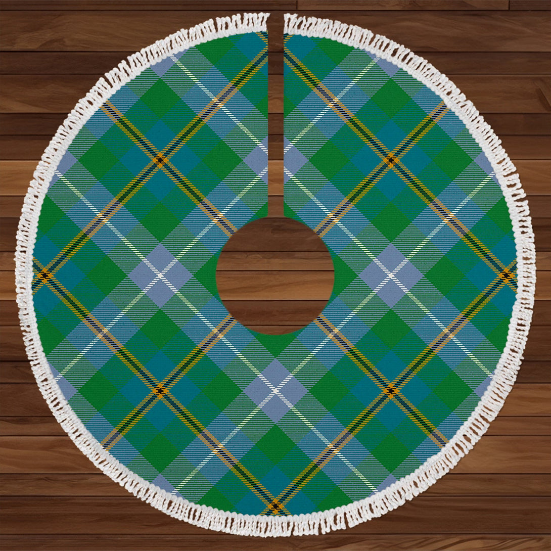 Porteous Ancient Tartan Christmas Tree Skirt