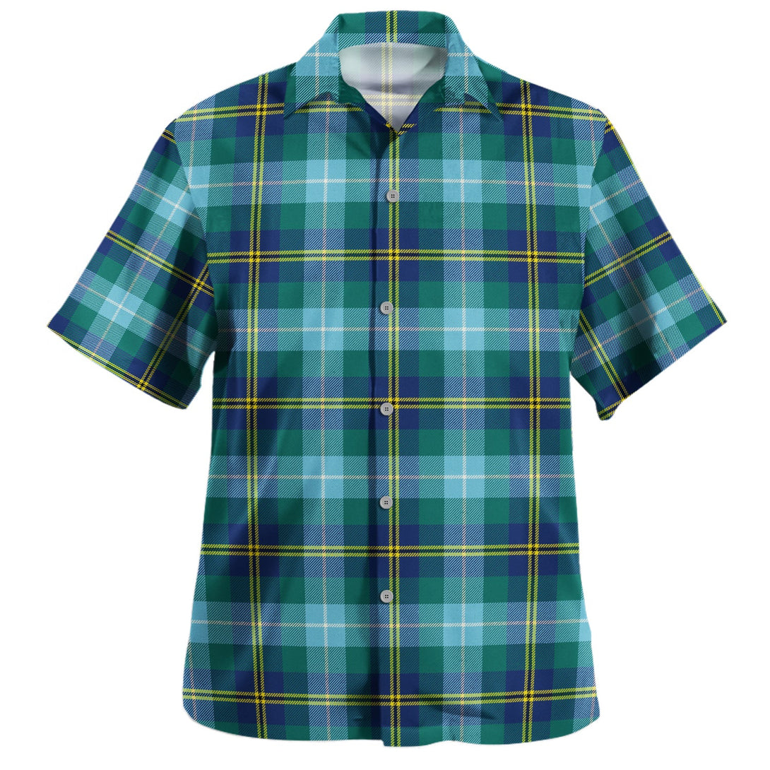 Porteous Modern Tartan Hawaiian Shirt