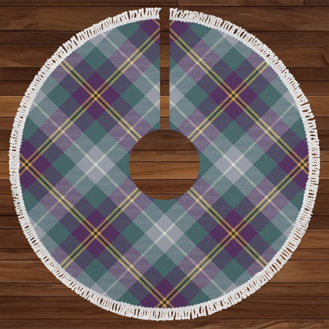 Porteous Weathered Tartan Christmas Tree Skirt