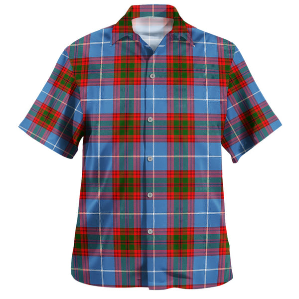 Preston Clan Badge Tartan Hawaiian Shirt