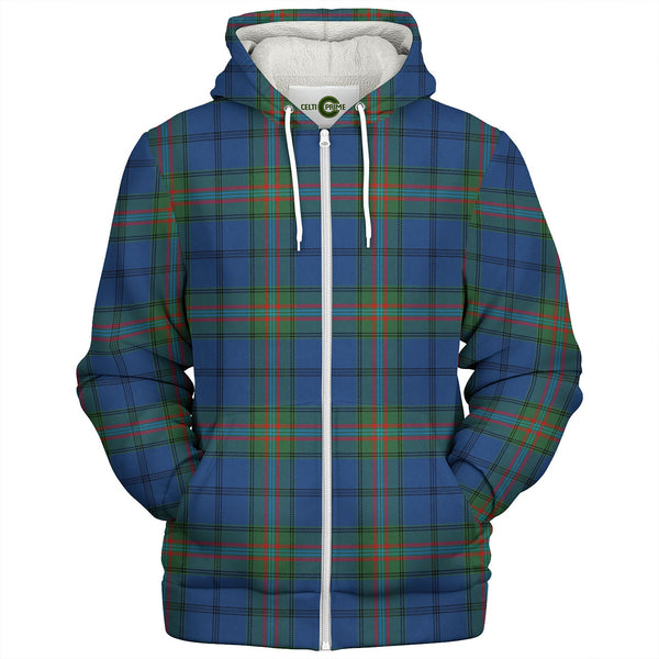 Prestoungrange Modern Tartan Sherpa Hoodie