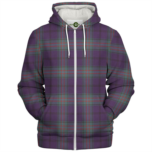 Prestoungrange Weathered Tartan Sherpa Hoodie