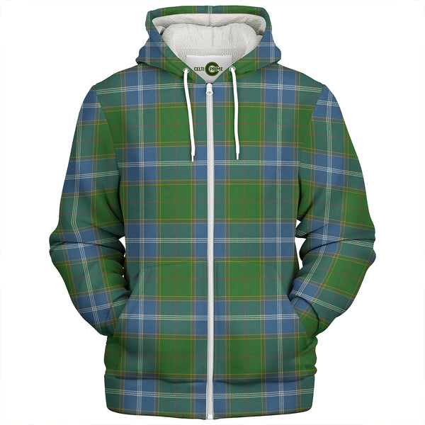 Pringle Ancient Clan Badge Tartan Sherpa Hoodie