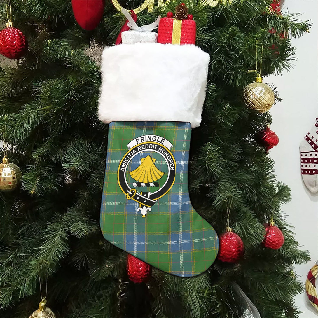 Pringle Ancient Clan Badge Tartan Christmas Stocking