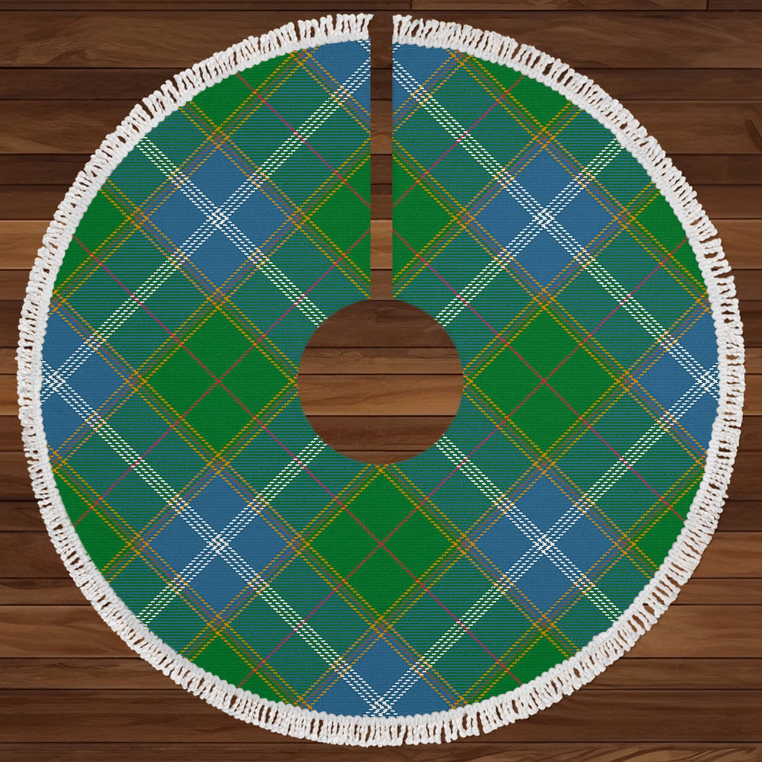 Pringle Ancient Clan Badge Tartan Christmas Tree Skirt