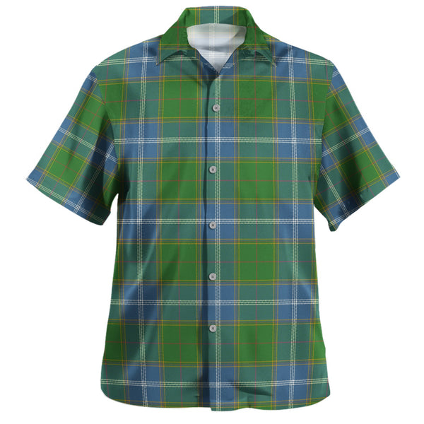 Pringle Ancient Clan Badge Tartan Hawaiian Shirt